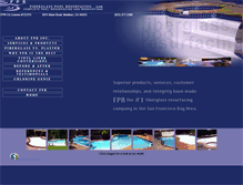 Tablet Screenshot of fiberglasspoolresurfacing.com
